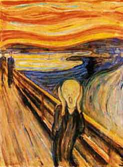 The Scream. 1893, Munch, Edvard.